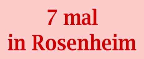 Fachgeschäfte in Rosenheim